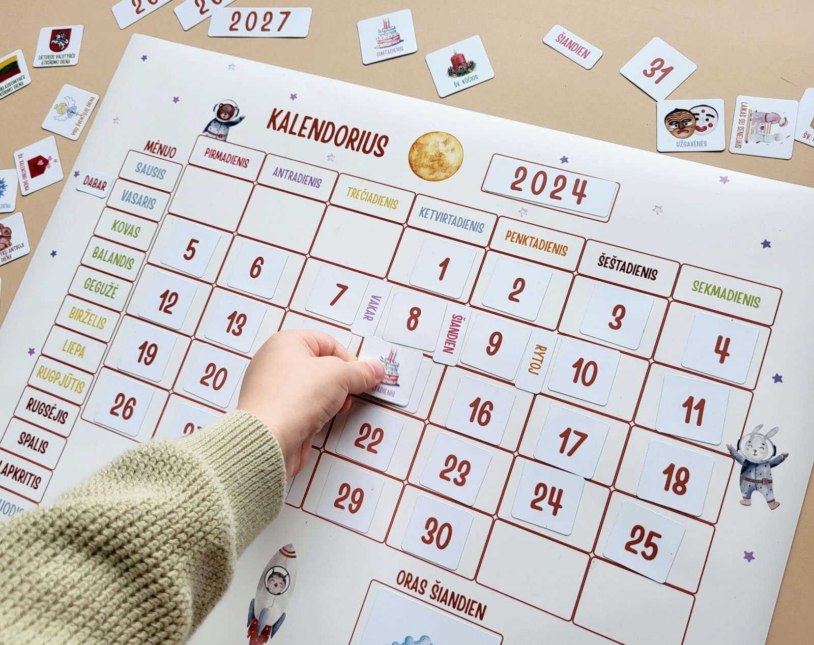 edukaciniai žaislai vaikams